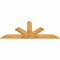 Ekena Millwork Saratoga Rough Sawn Timber Gable Bracket, Western Red Cedar, 72"W x 30"H x 2"D x 6"F, 10/12 Pitch GBW072X30X0206SAR00RWR - alternate 5